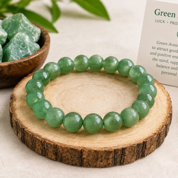 green aventurine bracelets