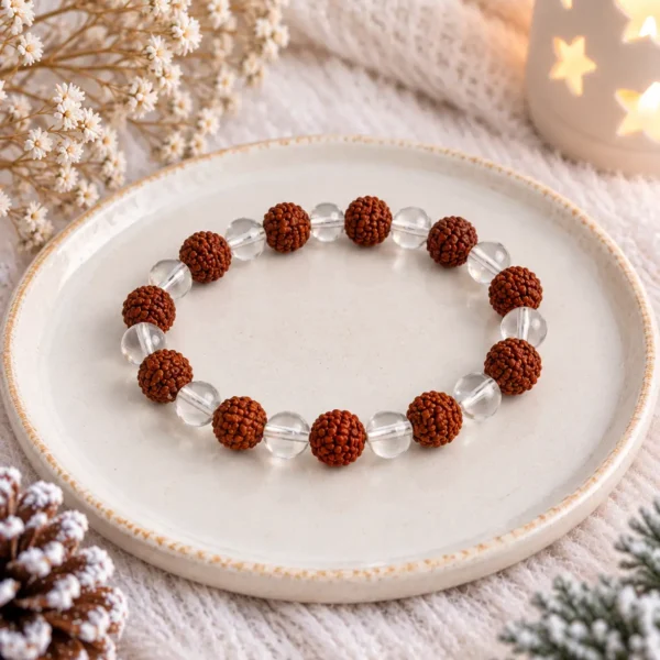 Clear-Quartz+Rudraksha