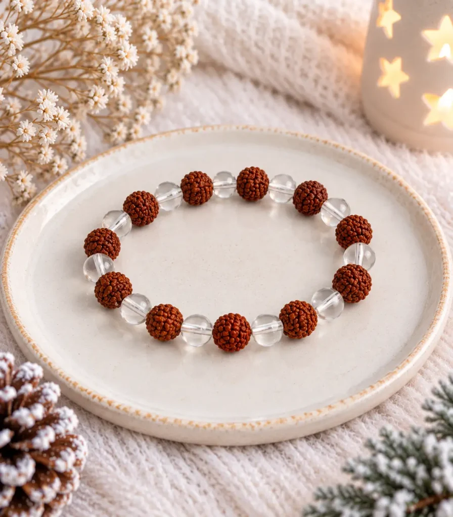 Clear-Quartz+Rudraksha