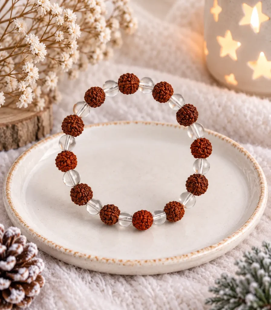 Clear-Quartz+Rudraksha