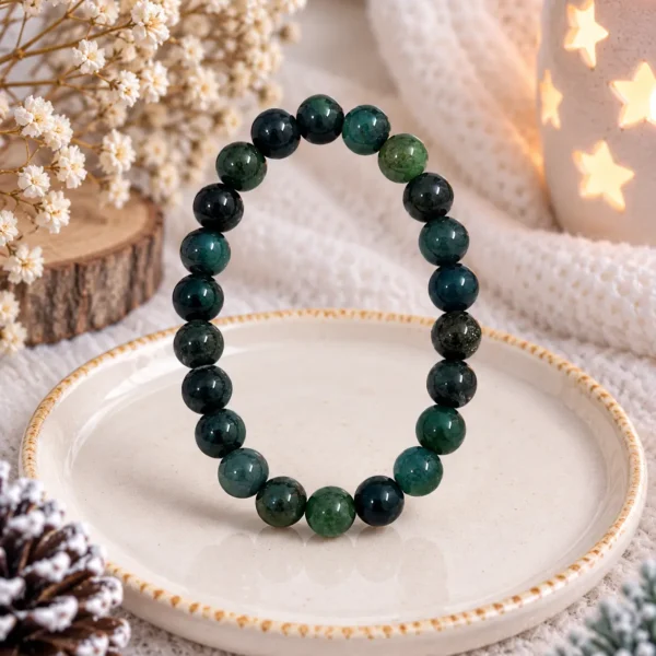 Moss-agate-bracelet