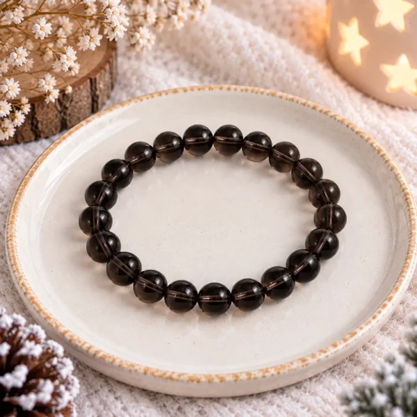 Smoky-quartz-bracelet