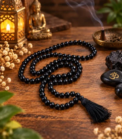 Smoky-quartz-mala